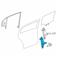 OEM 2003 Saturn Ion Regulator Diagram - 19301975