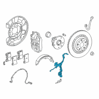 OEM 2022 Lexus LC500 Wire, Skid Control Sensor Diagram - 89516-11030