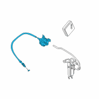 OEM 2001 Nissan Maxima Actuator Assy-Ascd Diagram - 18910-2Y900