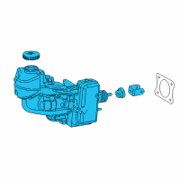 OEM 2020 Toyota Prius Brake Booster Diagram - 47050-47E90