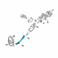 OEM Lexus LX570 Shaft Sub-Assembly, Steering Diagram - 45203-60141