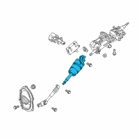 OEM 2018 Lexus LX570 Actuator Assy, Steering Diagram - 45240-60120