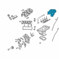 OEM Jeep Gladiator Intake Manifold Diagram - 68241844AF