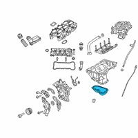 OEM 2020 Jeep Wrangler Pan-Engine Oil Diagram - 68313584AC