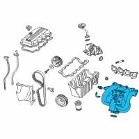 OEM Ford Focus Intake Manifold Diagram - YS4Z-9424-BA