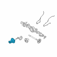 OEM 2007 Kia Sorento Carrier Assembly-Differential Diagram - 530003E351