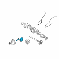 OEM 2008 Kia Sorento Gear Set-Final Diagram - 532103E151