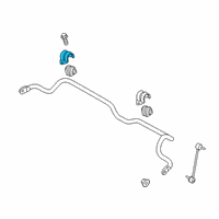 OEM 2019 Kia Niro Bracket-STABILIZER Bar Diagram - 548153R000