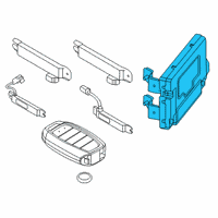 OEM 2022 Hyundai Palisade UNIT ASSY-IBU Diagram - 954A0-S8NB3