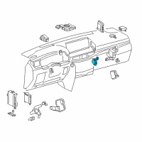 OEM 2017 Lexus LX570 Relay Assembly, Windshield Diagram - 85940-60140