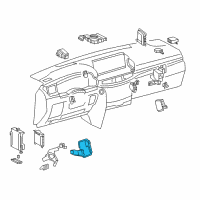 OEM Toyota Land Cruiser Control Module Diagram - 89181-60110