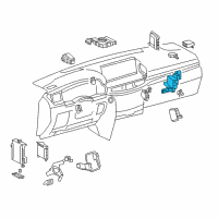 OEM Toyota Land Cruiser Junction Block Diagram - 82731-60290