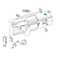 OEM 2019 Toyota Land Cruiser Control Module Diagram - 89100-60031