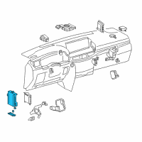 OEM Toyota Land Cruiser Junction Block Diagram - 82733-60P31