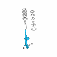 OEM Nissan Altima Strut Kit-Front Suspension, LH Diagram - E4303-JA02A