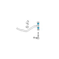 OEM 2003 Toyota Tacoma Stabilizer Bar Cushion Diagram - 90948-01080