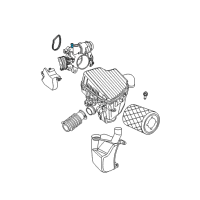 OEM 2000 Dodge Neon Throttle Body Diagram - 4669894AB