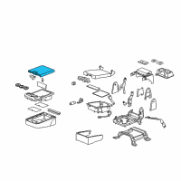 OEM 2013 GMC Sierra 2500 HD Lid Diagram - 20864154