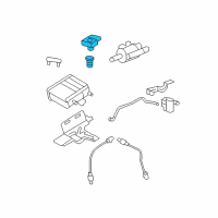 OEM 2000 Chevrolet Camaro Manifold Absolute Pressure Sensor Sensor Diagram - 19418808