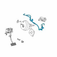 OEM 2002 Chrysler Voyager Line-Brake Diagram - 4721328AA