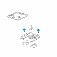 OEM Ford Fusion Bulb Diagram - 1S7Z-13466-BB