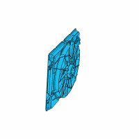 OEM Chrysler Fan ASSY.-Radiator Cooling Diagram - 68050129AA