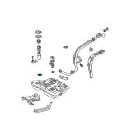 OEM Pontiac Vibe Seal, Fuel Tank Fuel Pump Module Adapter(O Ring) Diagram - 94856989