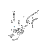 OEM 1998 Chevrolet Prizm Seal, Fuel Tank Fuel Pump Module Adapter(O Ring) Diagram - 94856989