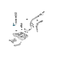 OEM 2006 Pontiac Vibe Fuel Tank Meter/Pump SENSOR Diagram - 88973774