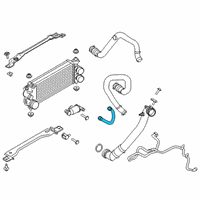 OEM Ford F-150 Air Hose Diagram - HL3Z-9J478-A