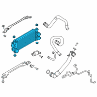 OEM 2018 Lincoln Navigator Intercooler Diagram - FL3Z-6K775-B