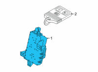 OEM 2014 Ford E-350 Super Duty Control Module Diagram - BC2Z-15604-D