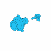 OEM Pontiac Fog Lamp Assembly Diagram - 92119489