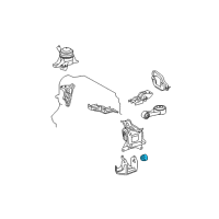 OEM 2011 Toyota Yaris Damper Diagram - 12351-21090