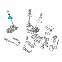 OEM 2018 Jeep Wrangler Boot-Gear Shift Lever Diagram - 6CK771X7AA