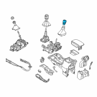 OEM Jeep KNOB-TRANSFER CASE SHIFT Diagram - 5ZW611R3AE