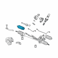 OEM 2005 Acura RL Bellows Diagram - 53534-SJA-A01