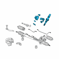 OEM 2012 Acura RL Body Unit, Valve Diagram - 53640-SJA-A04
