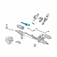 OEM Acura RL Joint Set, Ball (Inner) Diagram - 53010-SJA-A01