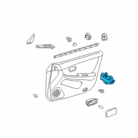 OEM 1999 Lexus ES300 Master Switch Assy, Power Window Regulator Diagram - 84820-33120