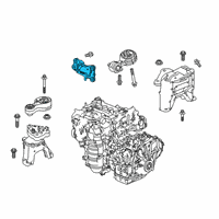 OEM 2018 Honda Accord Bracket, Torque Rod Diagram - 50690-TWA-A51