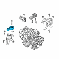 OEM 2019 Honda Accord Rod, Torque (Upper) Diagram - 50880-TVC-A31