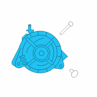 OEM 2011 Dodge Nitro ALTERNATR-Engine Diagram - 5149275AA