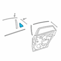 OEM 2020 Toyota Avalon Applique Diagram - 67470-07010