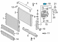 OEM 2020 Toyota GR Supra Cap Diagram - 16475-WAA02