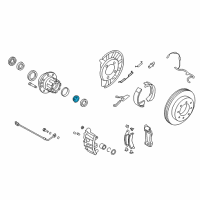 OEM 2014 Ford E-150 Outer Bearing Diagram - BC3Z-1240-A