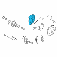 OEM 2016 Ford E-350 Super Duty Splash Shield Diagram - 8C2Z-2390-B