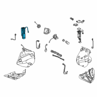 OEM Chevrolet Corvette Fuel Pump Diagram - 19420861