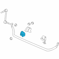 OEM 2009 Pontiac G8 Bushings Diagram - 92219337