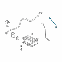OEM Kia Telluride Oxygen Sensor Assembly, Front Left Diagram - 392103L110